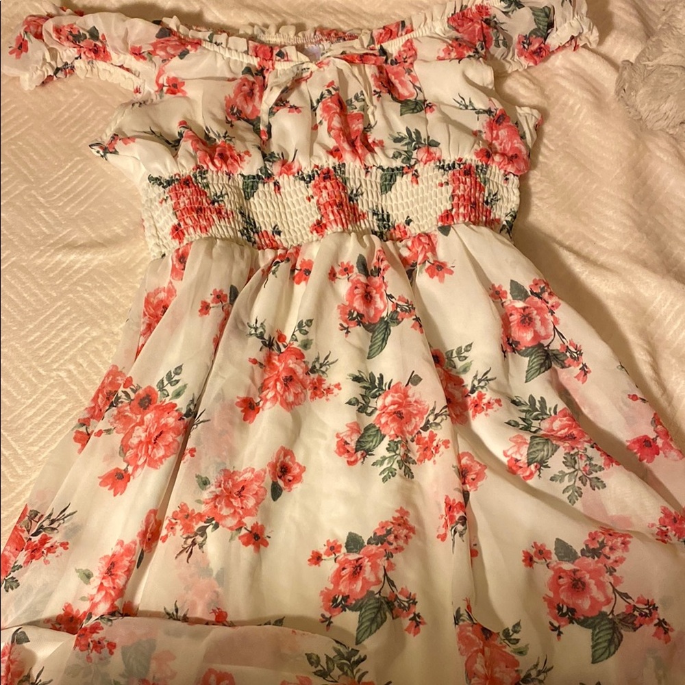 No Boundaries Floral Ruffle Top